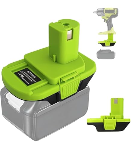 Amazon.co.jp: MT20RNL バッテリーアダプター Ryobi 18ボルトツール用